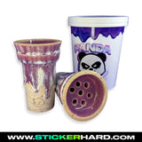 Cazoleta de Cachimba Doublecup - PANDA BOWL - HARDEST