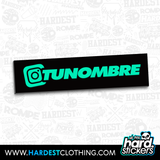Cubrematriculas Personalizado - HARDEST