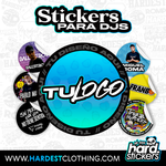 Pegatinas Dj Personalizadas - HARDEST