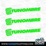 x3 Pegatinas Instagram PERSONALIZADAS - HARDEST